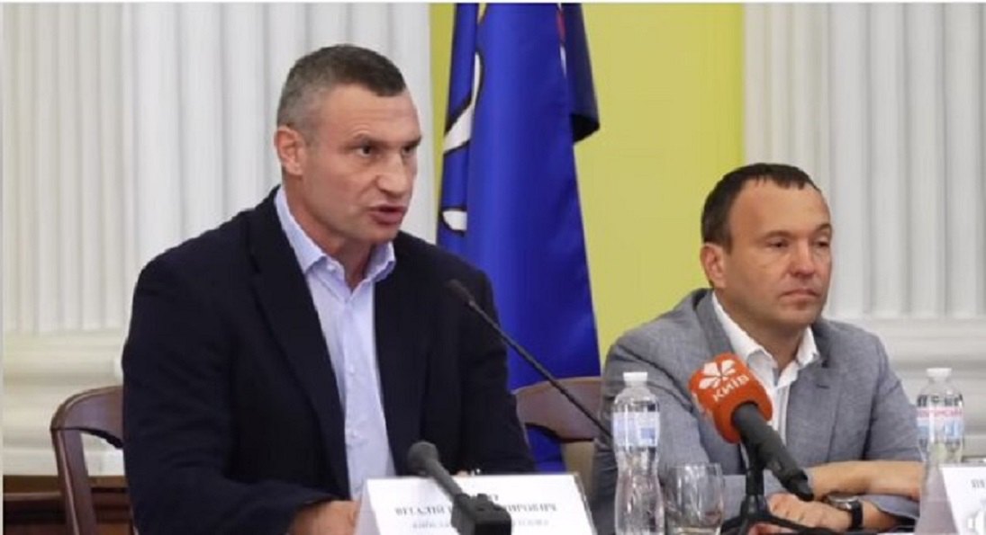 Віталій Кличко і Петро Пантелєєв