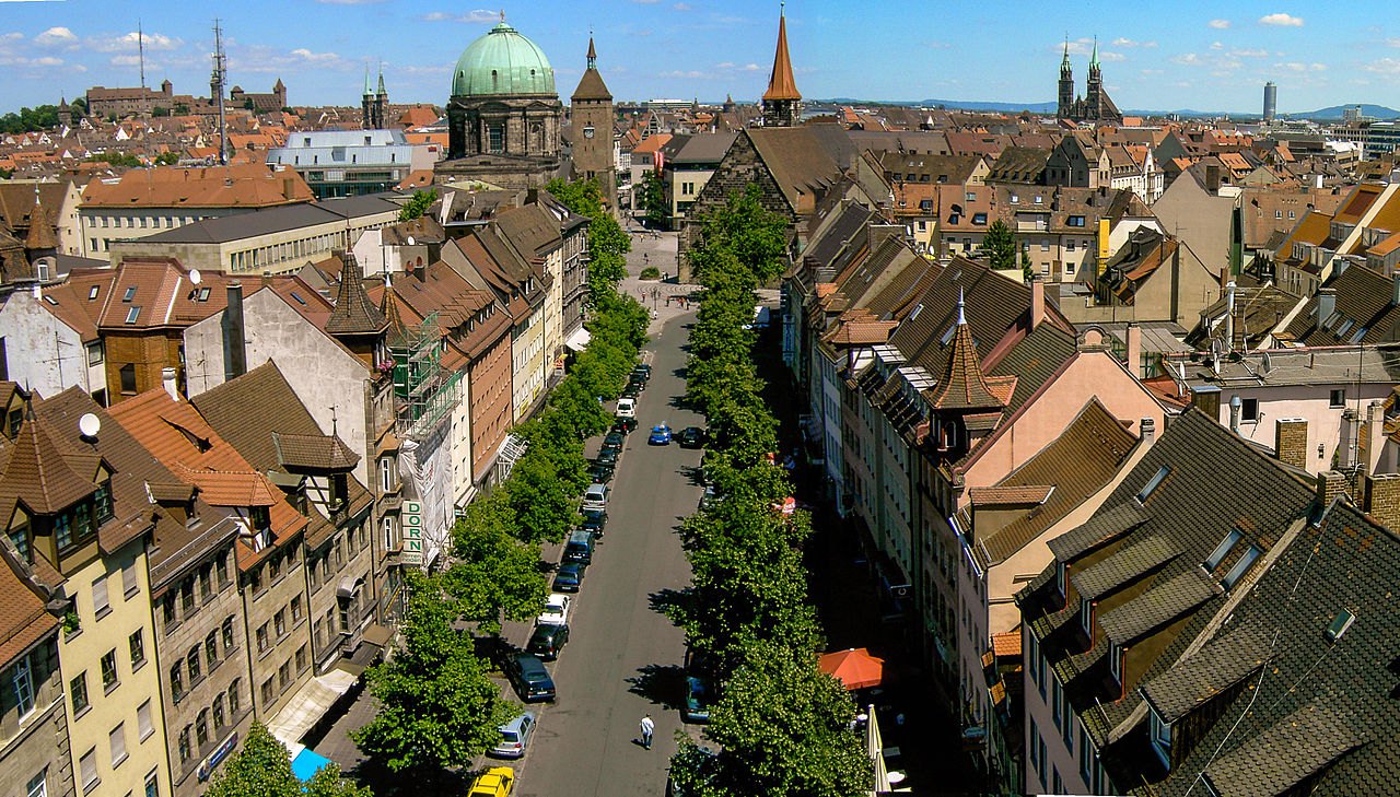  Панорама Нюрнберга (старе місто)