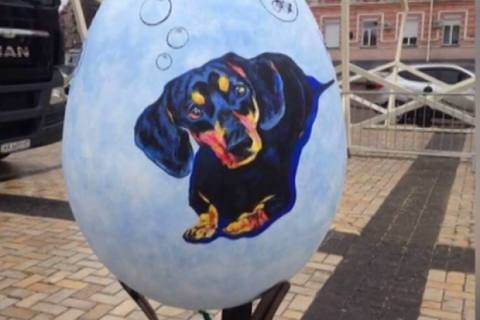 З фестивалю писанок у Києві вкрали яйце