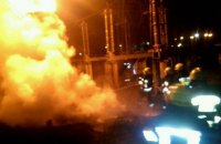 Уночі на Придніпровській ТЕС сталася пожежа