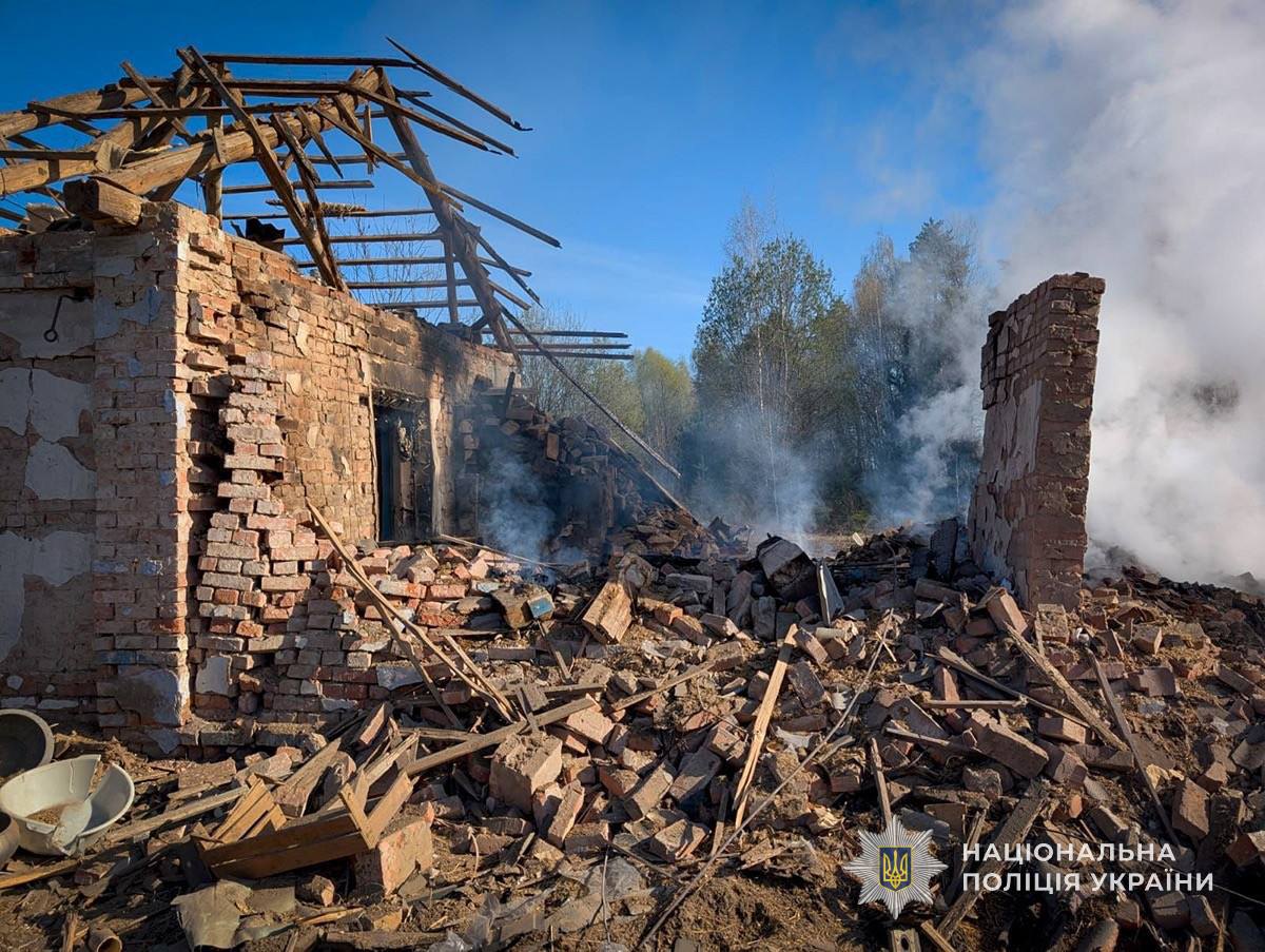 Наслідки російського обстрілу Сумщини