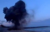 На узбережжя Одещини винесло морську міну