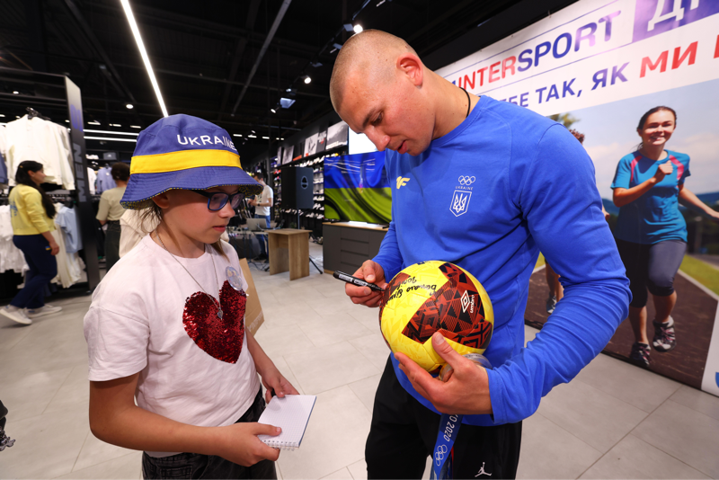 Спортсмени ділились історіями й підтримували дітей особистим прикладом