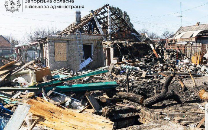 Окупанти майже 400 разів атакували Запорізьку область і поранили людину