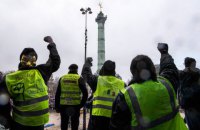 Близько 1800 прихильників "жовтих жилетів" у Франції отримали судові вироки