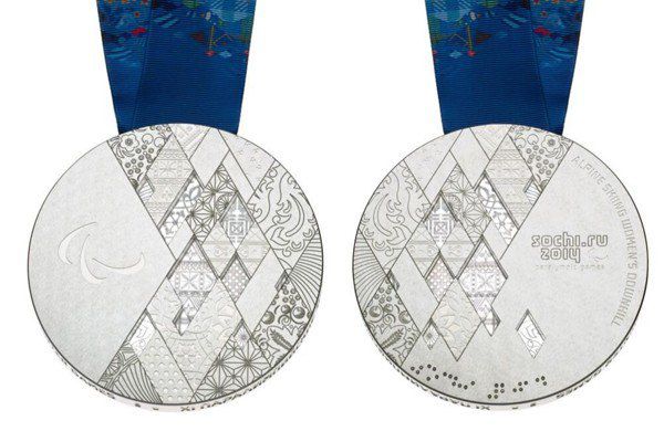 Серебряная медаль Паралимпийских Игр-2014