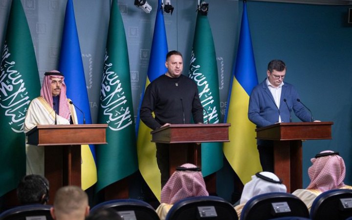 Україна розраховує на підтримку Саудівською Аравією формули миру, – Єрмак