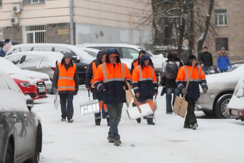 У Києві до п'ятниці очікується 20 сантиметрів снігу