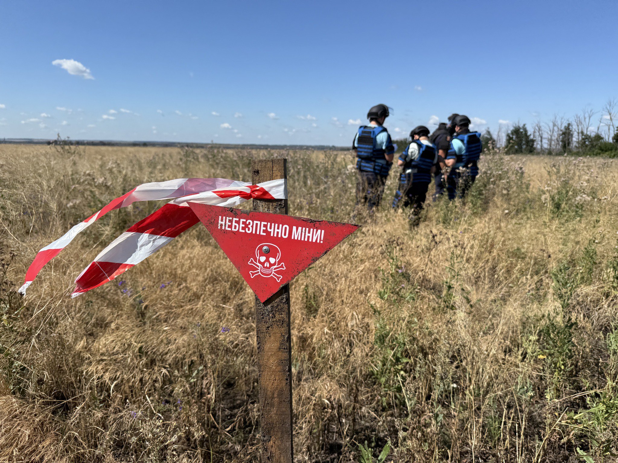 Під час експедиції на деокуповану територію