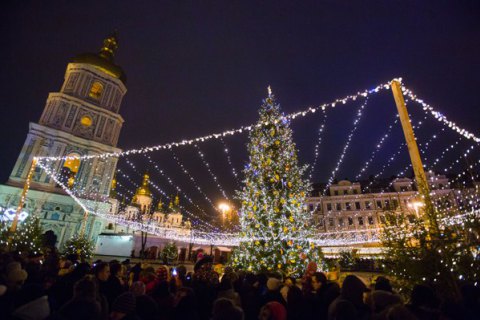 Київ вирішив не перекривати Хрещатик на новорічні свята і вихідні