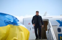 Зеленський прибув до Нью-Йорка на тиждень високого рівня Генасамблеї ООН