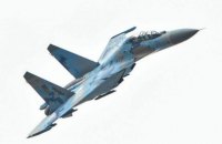Командування ВКС Росії призупинило польоти Су-27 після аварії винищувача