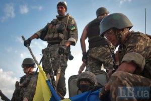 40 десантников отправились в зону АТО из Львова