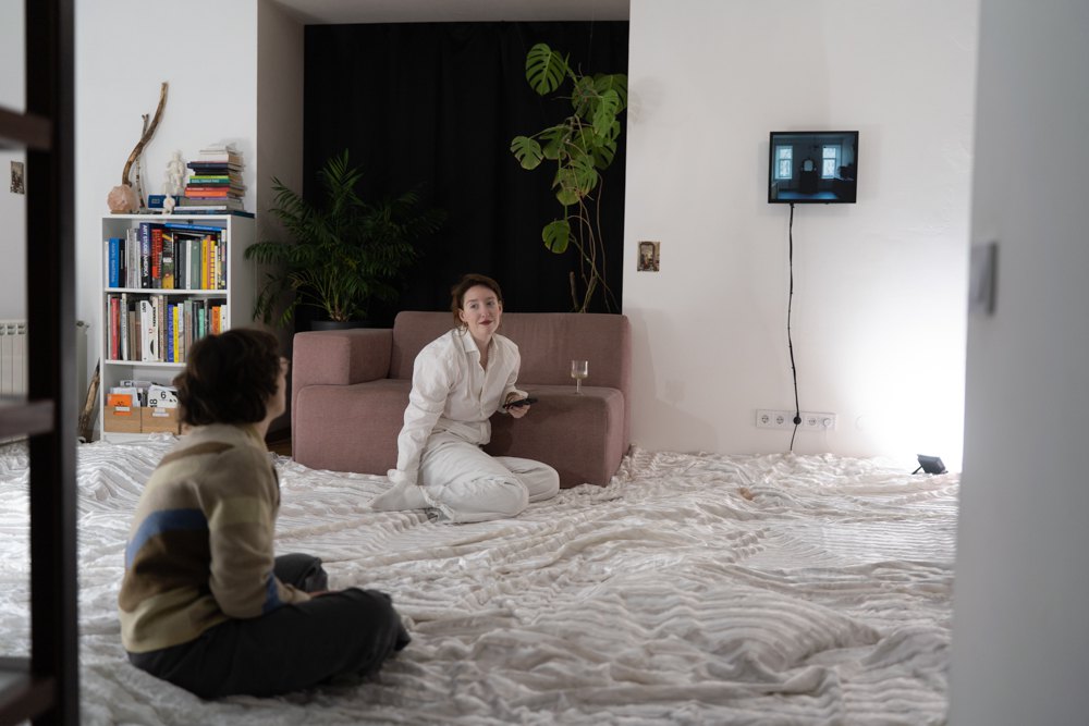 Роботи Ольги Штейн, Романа Хімея і Яреми Малащука.