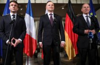 Дуда, Шольц і Макрон обговорять у Парижі вступ України до НАТО та гарантії безпеки