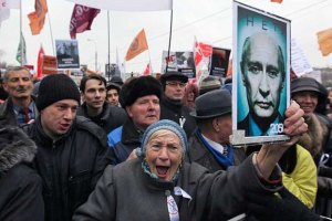 ​Российское ТВ отказалось озвучивать требования отставки Путина