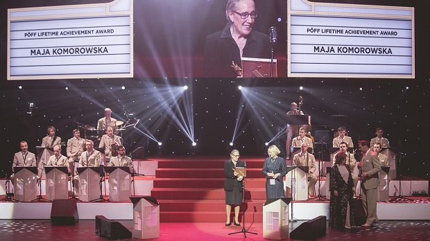 Польской актрисе Майе Коморовской вручена награда за достижения всей жизни