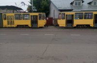Водії трамваїв у Львові ночували у вагонах