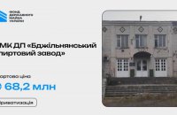 ФДМ виставив на повторний продаж Бджільнянський спиртзавод на Вінничині