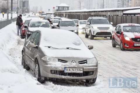Февраль в Киеве был на 2,2°С холоднее климатической нормы