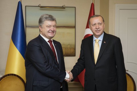 Порошенко и Эрдоган договорились о координации освобождения украинских политузников Кремля
