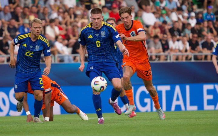 Молодіжна збірна України з футболу залишила Євро-2025 після групового етапу