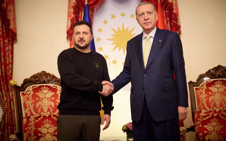 Почалася зустріч Ердогана і Зеленського