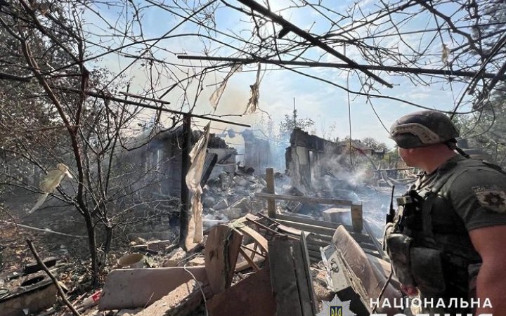 Учора росіяни обстріляли 12 населених пунктів Донеччини та поранили п’ятьох людей