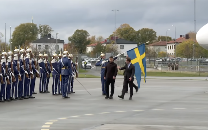 Зеленський відвідав Норвегію і прилетів до Швеції (оновлено)
