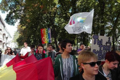 Одеська поліція затримала 20 осіб за спробу влаштувати безлади на Марші рівності