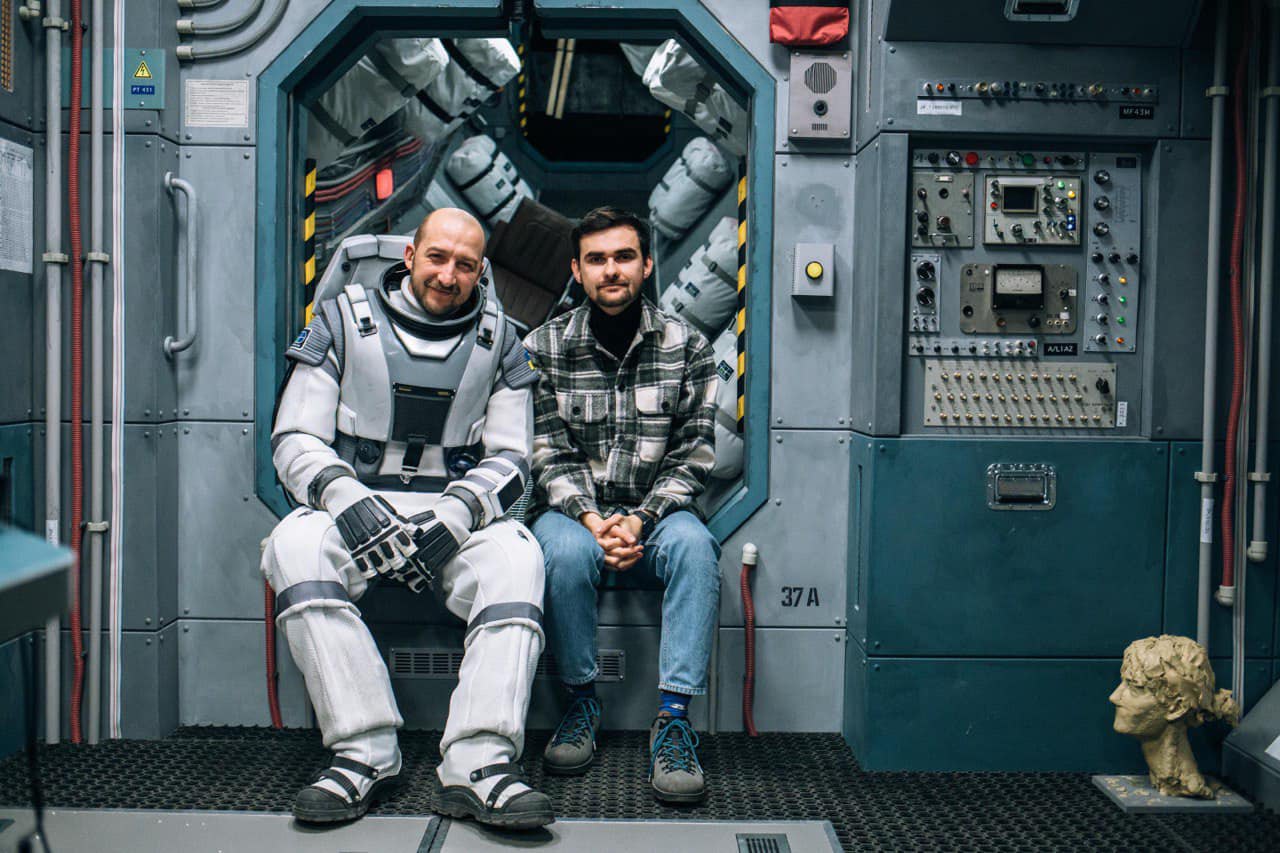 Під час зйомок фільму «Ти — космос».