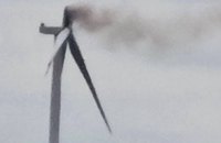 У Краматорську росіяни знову вдарили по вітряній турбіні