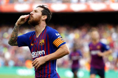 "Барселона" забила восемь голов своему сопернику в матче чемпионата Испании