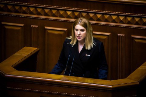 Рудик призвала нардепов поддержать антикризисный проект постановления "Голоса"