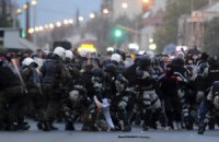 В Македонии полиция жестко разогнала протест этнических албанцев, есть раненые