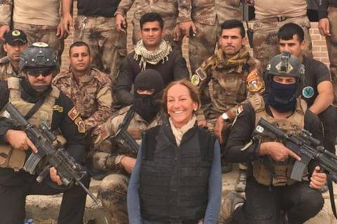 Французька журналістка померла після поранення в іракському місті Мосул