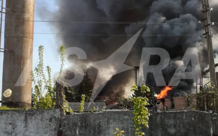 На Брянщині в Росії горить завод "Стріла", пов'язаний із ВПК РФ