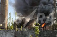 На Брянщині в Росії горить завод "Стріла", пов'язаний із ВПК РФ