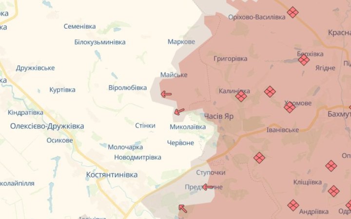 Сили оборони: Майське і Маркове на Краматорському напрямку перебувають під контролем ЗСУ