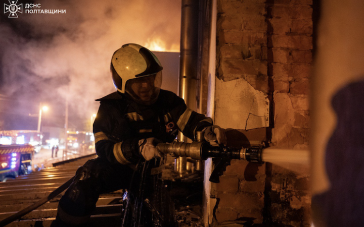 Росіяни атакували Полтавщину крилатими ракетами і дронами (доповнено)