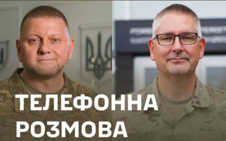 Залужний обговорив із данським колегою навчання українців на F-16