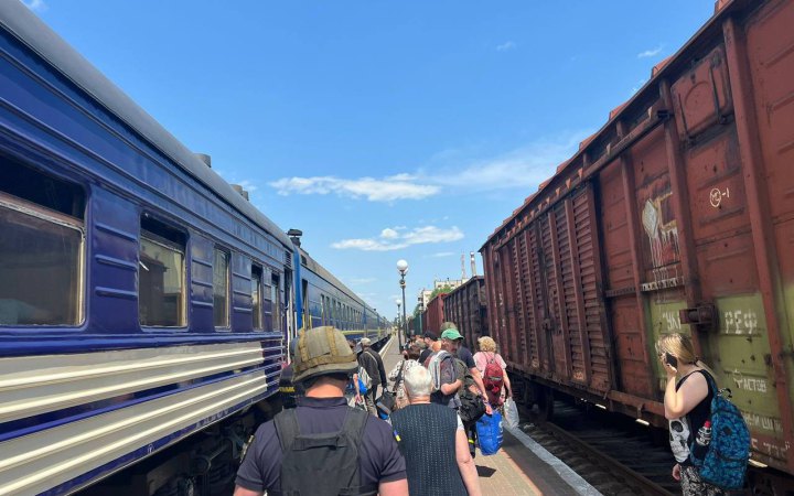 Евакуаційний потяг Суми-Київ курсуватиме щодня