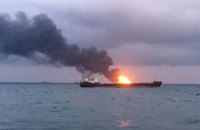 Число загиблих під час пожежі на суднах у Керченській протоці зросло до 14 осіб