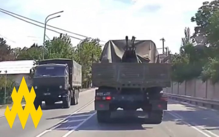 Кримські партизани відстежили переміщення російських вогневих мобільних груп у Сімферополі