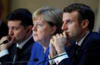 Зеленский: Германия и Франция боятся назвать Россию стороной конфликта на Донбассе