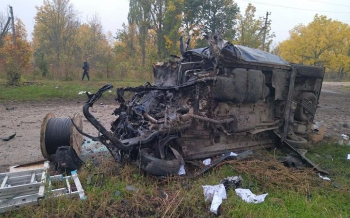 На Сумщині автомобіль "Укртелекому" підірвався на ворожій міні, загинув водій
