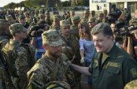 Яценюк озвучив зарплати командирів і солдатів Нацгвардії, які беруть участь в АТО