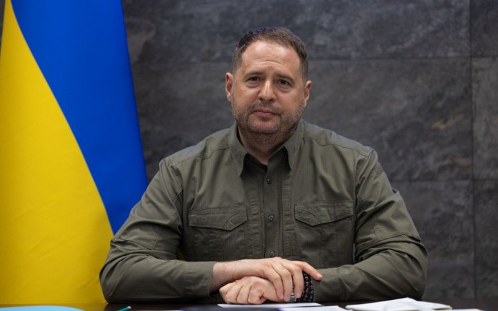 Єрмак: Україна не погодиться на закінчення війни за сценарієм Росії