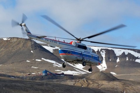 Російський вертоліт, що зник біля Шпіцбергена, знайшли на дні моря