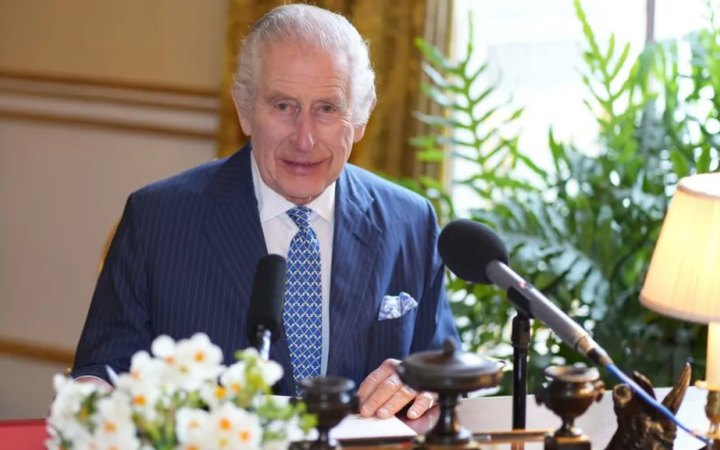 Король Чарльз записав аудіозвернення для церемонії Великого Четверга